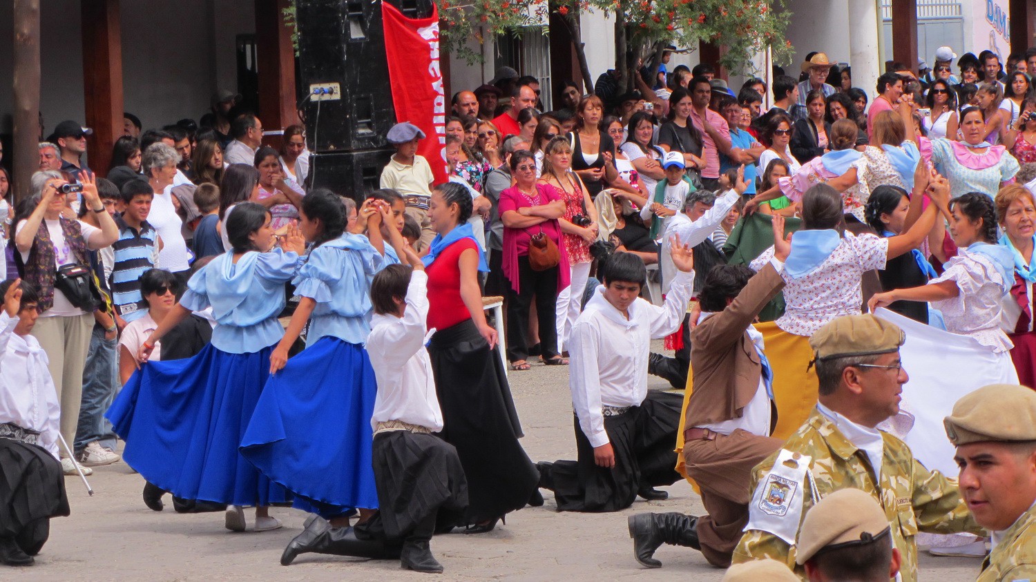 Dancing in Junin de los Andes